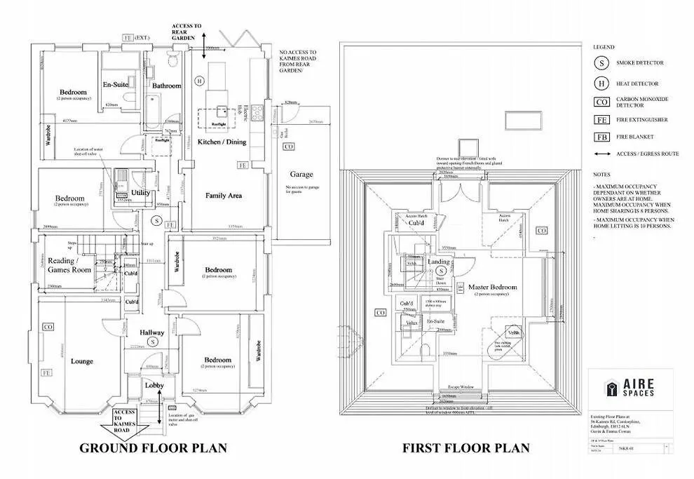 Kaimes Kip: Stylish Edinburgh Five Bedroom Home 度假居